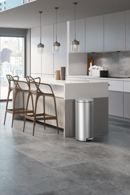 EKO Eva 30L Stainless Steel Kitchen Bin