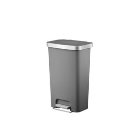 EKO Hana Pedal Bin 45L Dark Grey