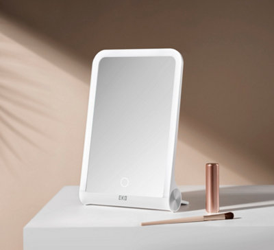 EKO iMira Foldable Lighted Mirror White