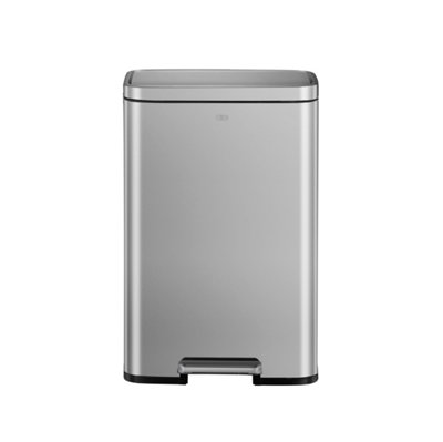 EKO Madison 25+20L Recycling Bin Stainless Steel