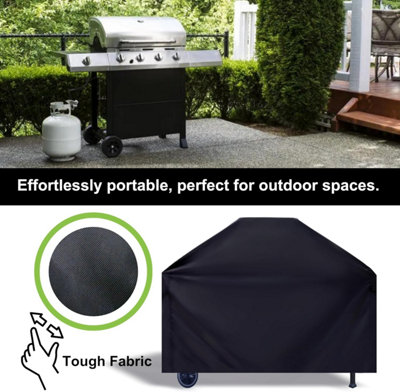 EKODE  Barbecue Cover Waterproof 210D Heavy Duty BBQ Grill large Cover - 5