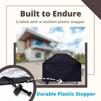 EKODE  Barbecue Cover Waterproof 210D Heavy Duty BBQ Grill large Cover - 6