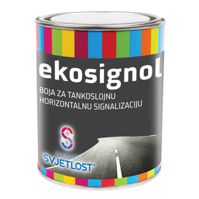 EKOSIGNOL Road Marking Paint, Fast-Drying, Elastic, High Coverage