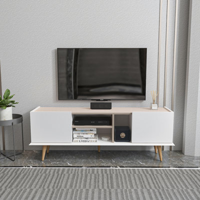 White entertainment center for deals 70 inch tv