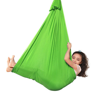 Elastic Children Kids Hammock Yoga Therapy Kids Autism ADHD Sensory Swing  Sling