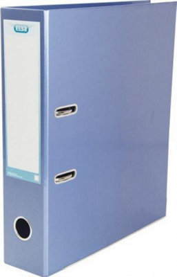Elba A4 70 mm Classy Lever Arch File - Metallic Blue (Pack of 1)