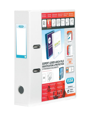 Elba A4 Lever Arch File, 70mm spine, Presentation Folder with ...