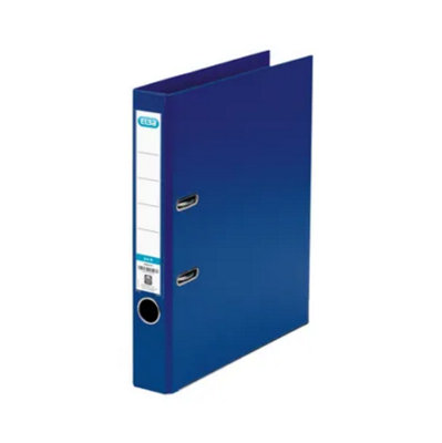 Elba PVC Blue A4 50mm Lever Arch File - 100025925