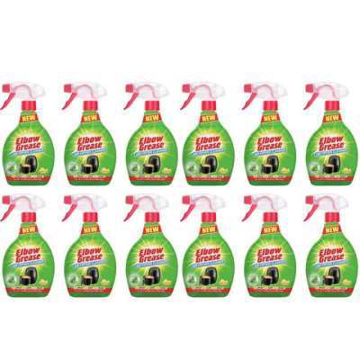 Elbow Grease Air Fryer Cleaner Lemon Fresh 500ML x 12