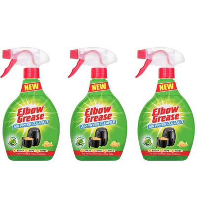 Elbow Grease Air Fryer Cleaner Lemon Fresh 500ML x 3