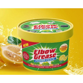 Elbow Grease Cleaning Paste All Purpose Degreaser Cleaner Lemon 350g