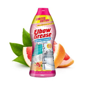 Elbow Grease Cream Cleaner Pink Blush Mild Abrasive All Purpose Cleaner 540g