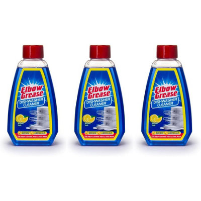 Elbow Grease Dishwasher Cleaner 250ml, Blue (Pack of 3) DIY at B&Q