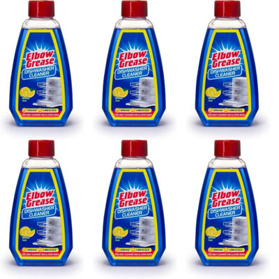 Elbow Grease Dishwasher Cleaner 250ml, Blue (Pack of 6) DIY at B&Q