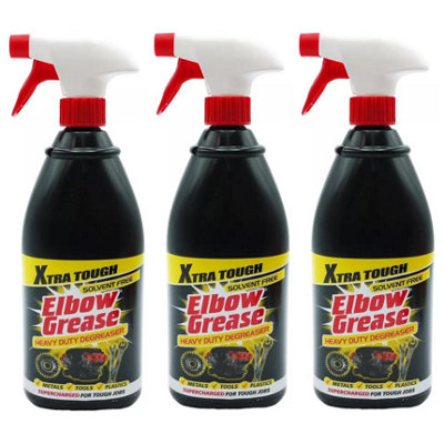 Elbow Grease Heavy Duty Degreasers Xtra Tough 1L x 3