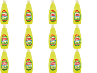 Elbow Grease Lemon Washing Up Liquid 600ml (Pack of 12)