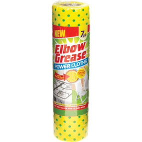 Elbow Grease Power Cloths 7pk - for Multi-Surface Use