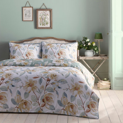 Eleanor 200 Thread Count Pure Cotton Duvet Cover Set