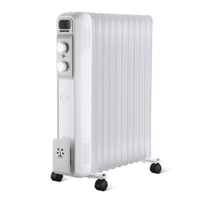 Electric 2500W Oil Filled Radiator 11 fin Electric Heater