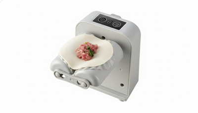 Elektrischer Teigtaschen-Maker – Automatisch/manuell, Aus PP/PC, 1000 MAh Akku, Inkl. Pinsel Und Löffel, Für Knödel & Wonton