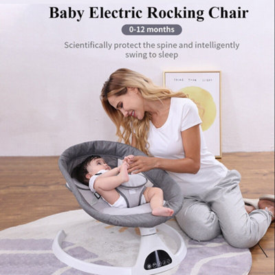 Music electric swing chair infant baby rocking chair hot sale comfort