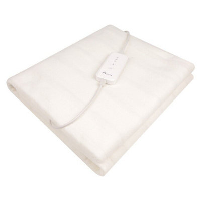 Electric Blanket Double Underblanket Fully Fitted Sheet Overheat Protection Warm - 4