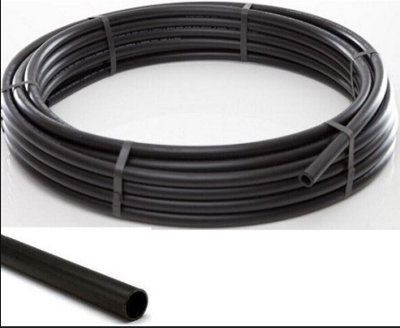 Electric Cable Duct Ducting 32mm ID 37mm OD x 50m Smooth Bore Coil Black Class 3 Duct Conforms to ENATS 12-24 (ESI) SDR17.