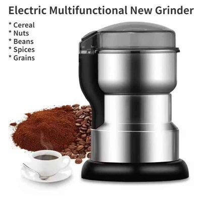 Electric Coffee and Spice Grinder 400W Multifunctional Kitchen Mill