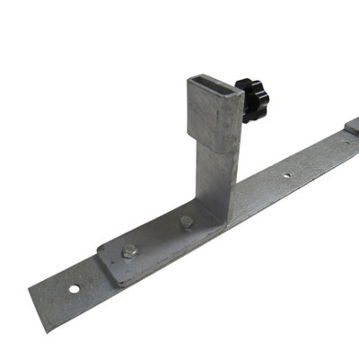Electric Fence Corner Mounting Post 1.2M & 3x Black Geared Reels