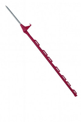Electric Fence Poly Posts 1.6M X 20 (Purple Fencing Stake Plastic 1600MM)
