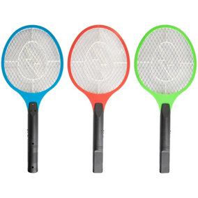 Electric Fly Killer Swatter Racket USB Rechargeable - Insect Killer Catcher for Indoor/Outdoor