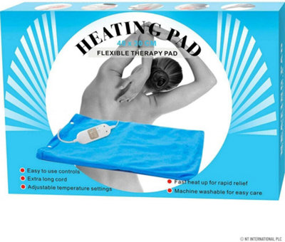 Electric Heated Pad Thermal Heating Upper Back Neck Pain Relief Therapy