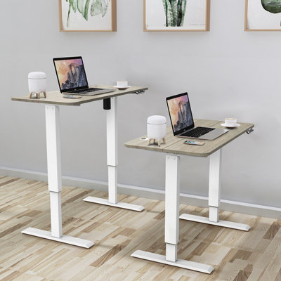 Electric Height-Adjustable Table Standing Desk with Memory Function with 1 Motor