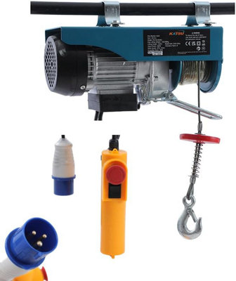 KATSU 3 Ton Ketting Blok Hoist 3 M Lift Hoogte Garage Auto Motor Zware Lading Lifting Tool 181743