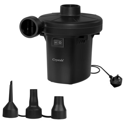 Electric Inflatables Air Pump 240V Airbed Toys Camping UK Mains Plug
