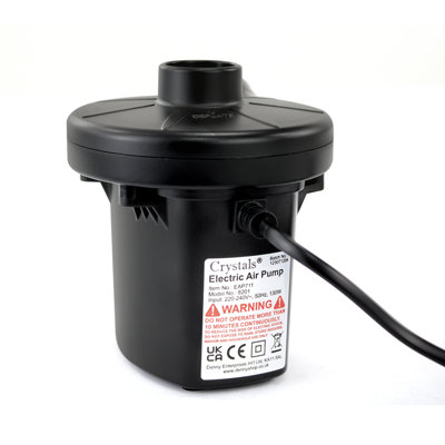 Electric Inflatables Air Pump 240V Airbed Toys Camping UK Mains Plug
