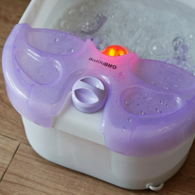 Electric Infrared Vibrating Wet Bath Foot Spa Relax Pedicure Soothing Massager - 3
