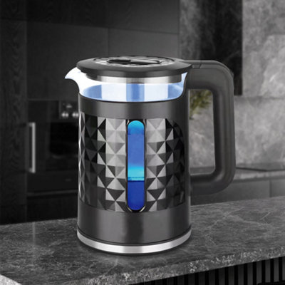Electric Kettle with LED Indicator Light, Automatic Heat Preservation