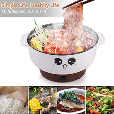Electric MultiCooker Multifunctional Rice Cooker Frying Pan Non-stick ...
