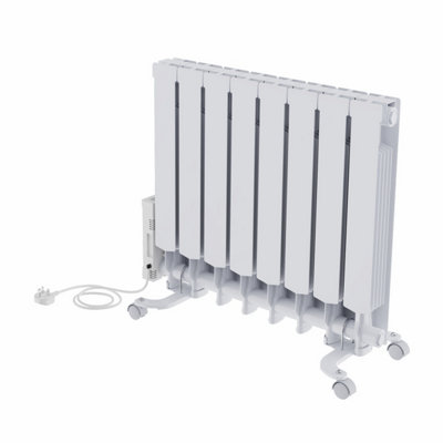 Electric Oil Filled Radiator WiFi Timer Portable Wall Mounted ...