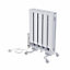 Electric Oil Filled Radiator WiFi Timer Portable Wall Mounted Thermostat Heater White 900W
