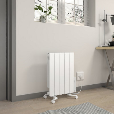 Electric Oil Filled Radiator WiFi Timer Portable Wall Mounted ...