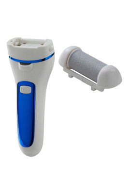 Electric Pedicure Tools Set Callus Remover with LED Light in Blue