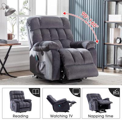 Recliner sofa single store with massager