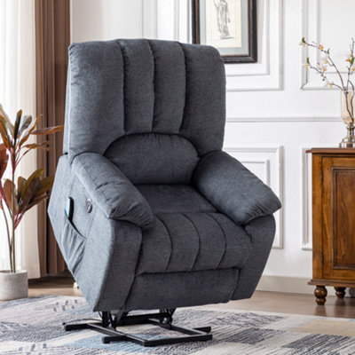 Lift recliner with massage deals and heat