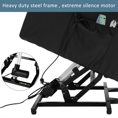 Electric Power Lift Recliner Chair with Heat, Vibration Massage 2 Side ...