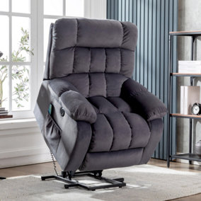 Electric Power Lift Recliner Chair with USB Ports, Massage and Heat