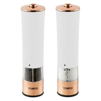 1/2/4X Electric Salt And Pepper Grinder Powered Gravity Sensor