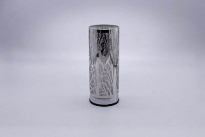 Electric Silver Tree Oil Burner Wax Warmer