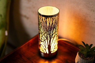 Electric Silver Tree Oil Burner Wax Warmer - 8
